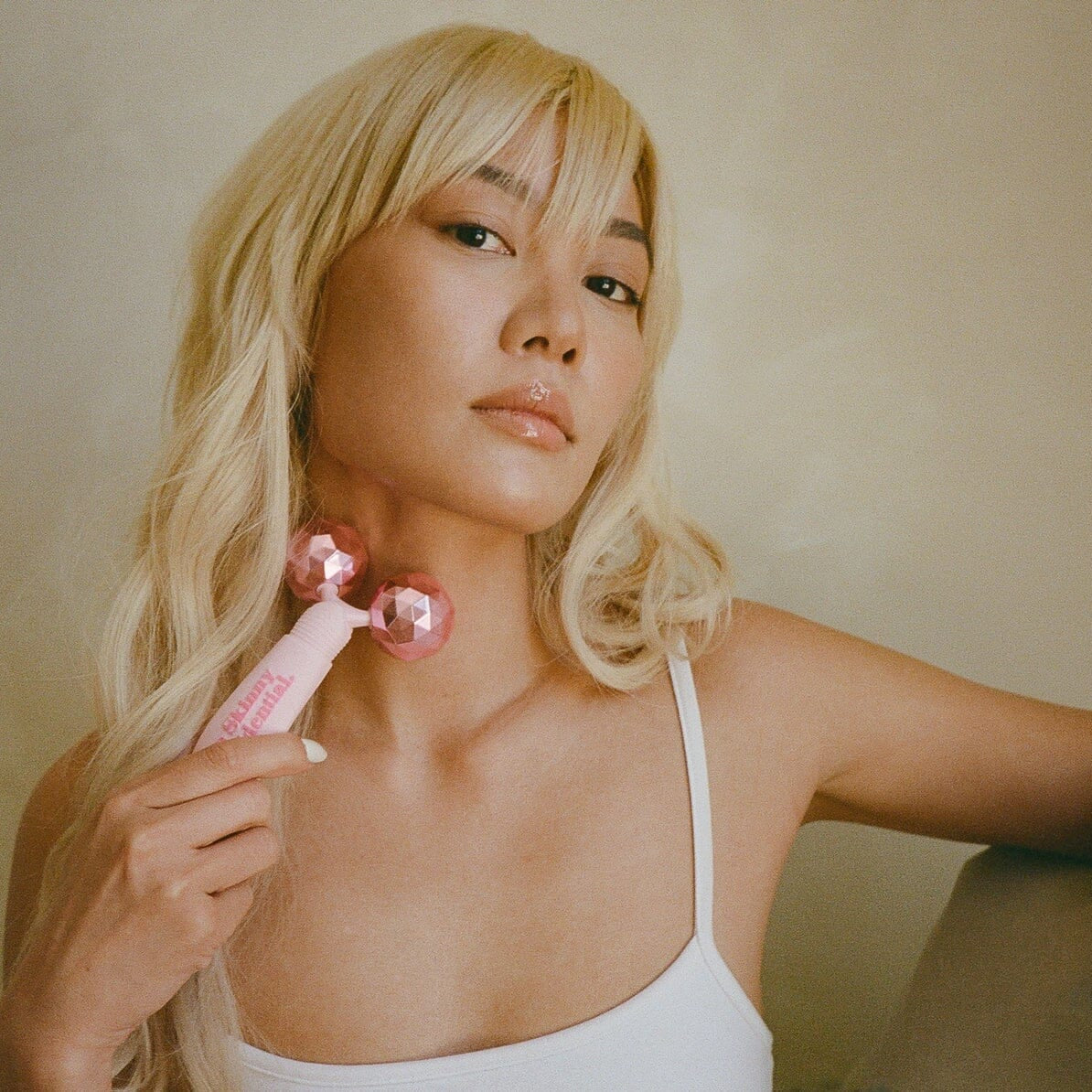 The Skinny Confidential Pink Balls Face Massager - Image 3