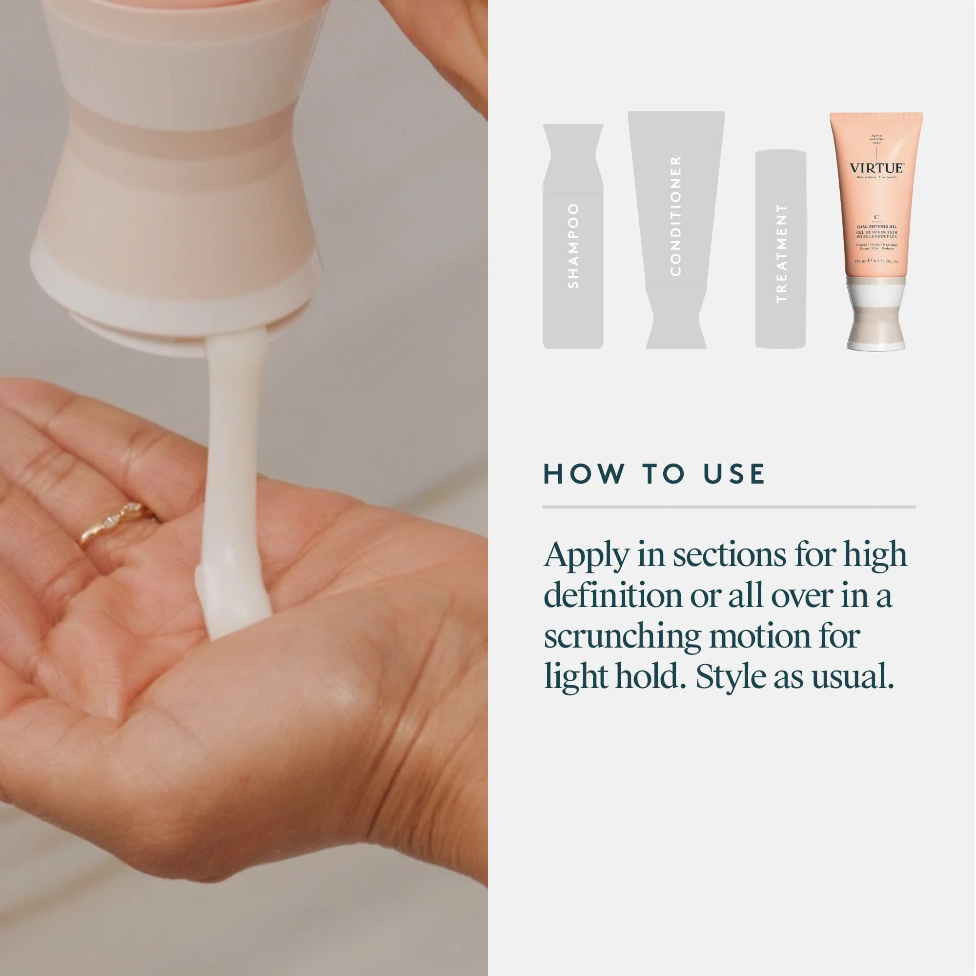 Virtue® Curl-Defining Gel - Image 3